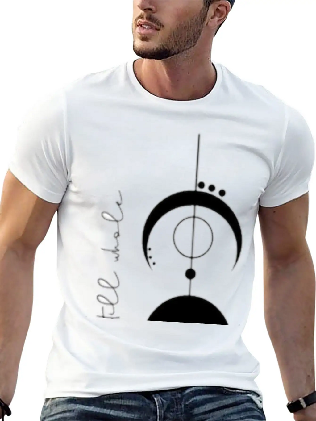 Moon Phases Essential Cotton Tee For Daily Outfits – Unisex Style