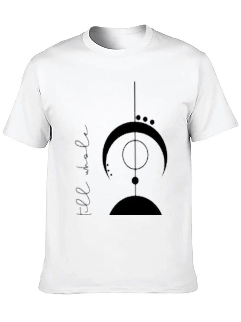 Moon Phases Essential Cotton Tee For Daily Outfits – Unisex Style