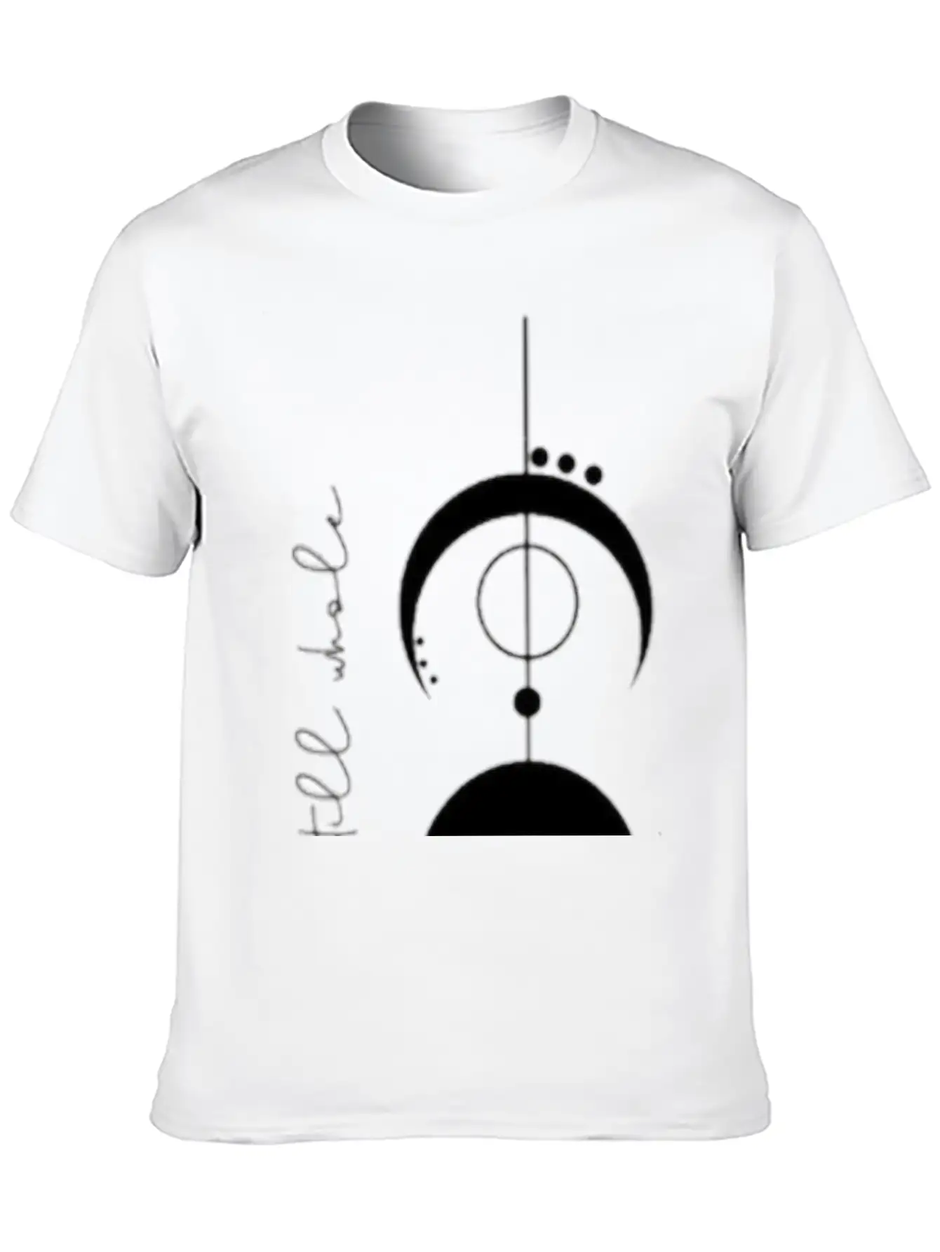 Moon Phases Essential Cotton Tee For Daily Outfits – Unisex Style