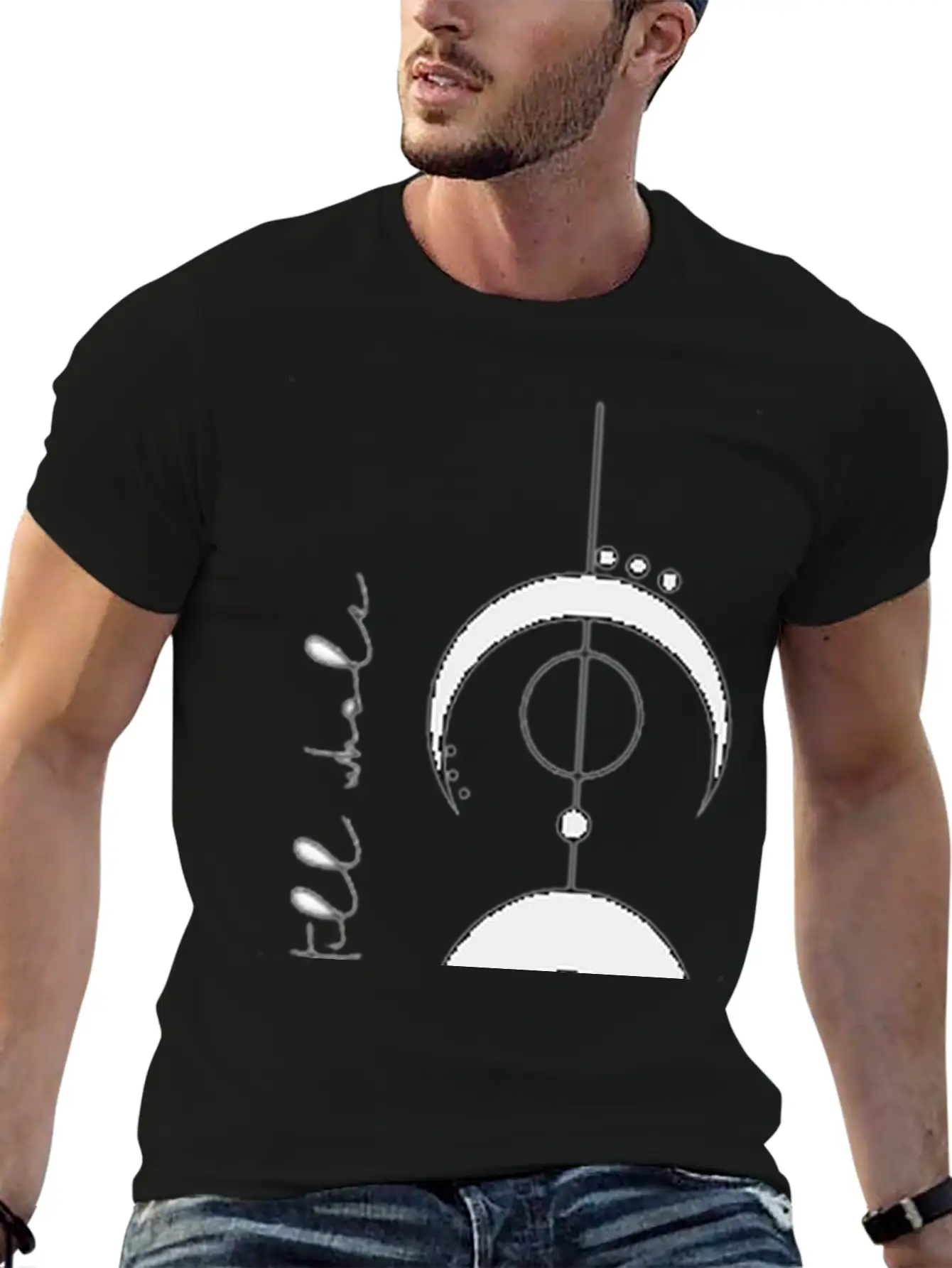 Moon Phases Essential Cotton Tee For Daily Outfits – Unisex Style