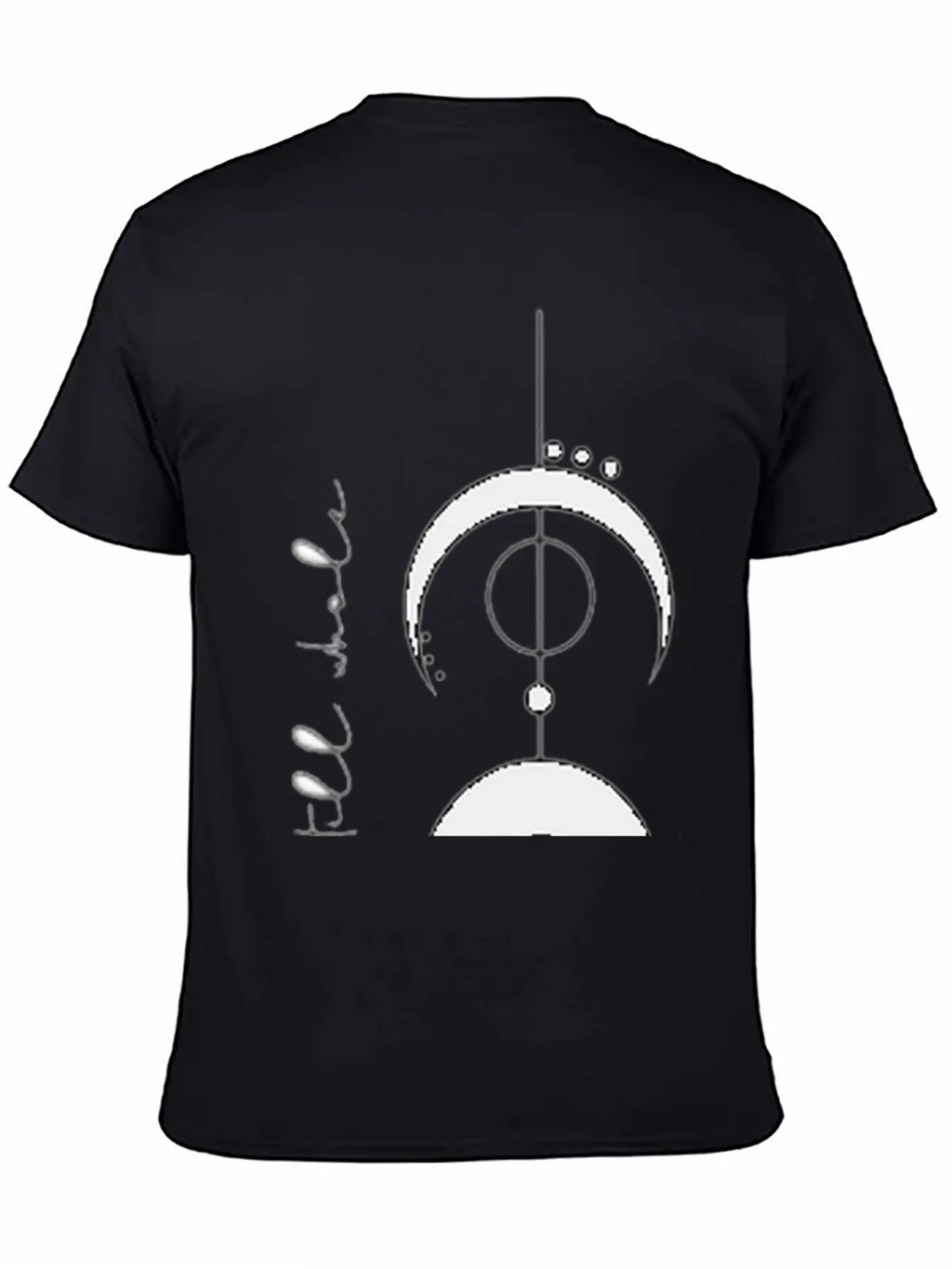 Moon Phases Essential Cotton Tee For Daily Outfits – Unisex Style