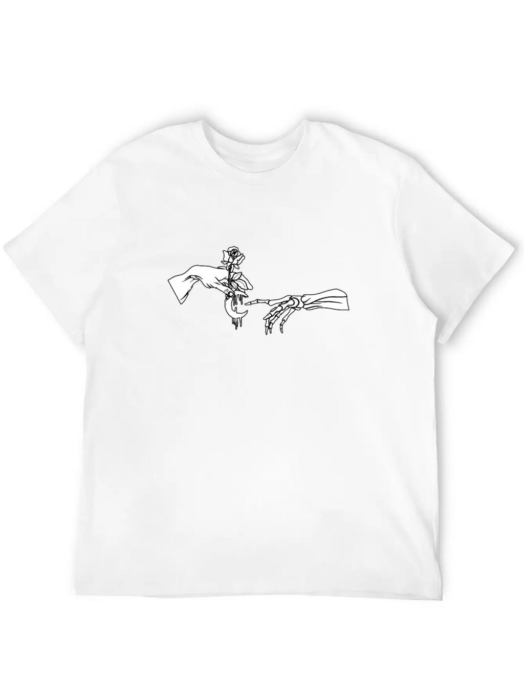 Moon Rose I Creation Of Adam Occult Gifts Classic Cotton Tee – Unisex Comfort For Any Season