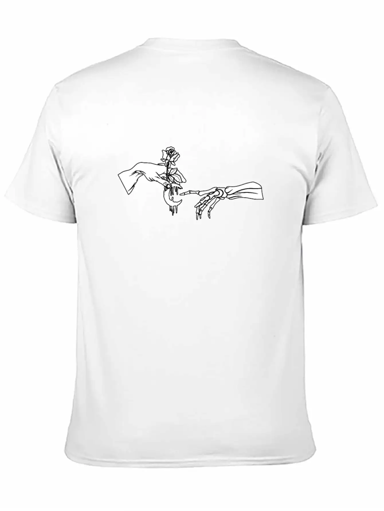 Moon Rose I Creation Of Adam Occult Gifts Classic Cotton Tee – Unisex Comfort For Any Season