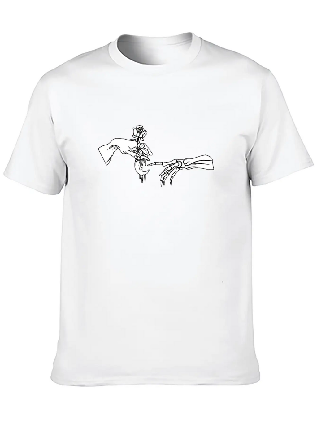 Moon Rose I Creation Of Adam Occult Gifts Classic Cotton Tee – Unisex Comfort For Any Season