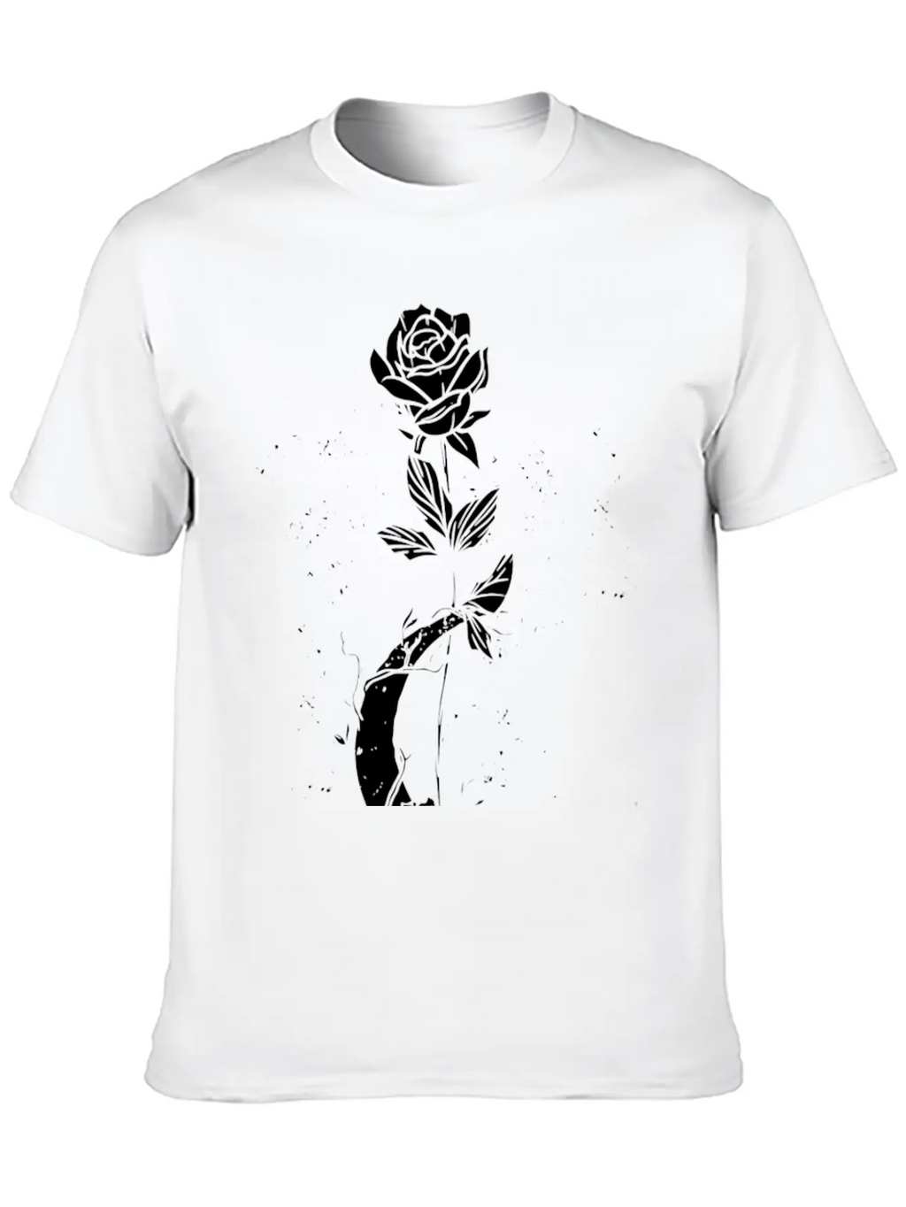 Moon Rose Vintage Occult Witchcraft The Gothic Breathable Graphic T-Shirt – Perfect For Casual Days
