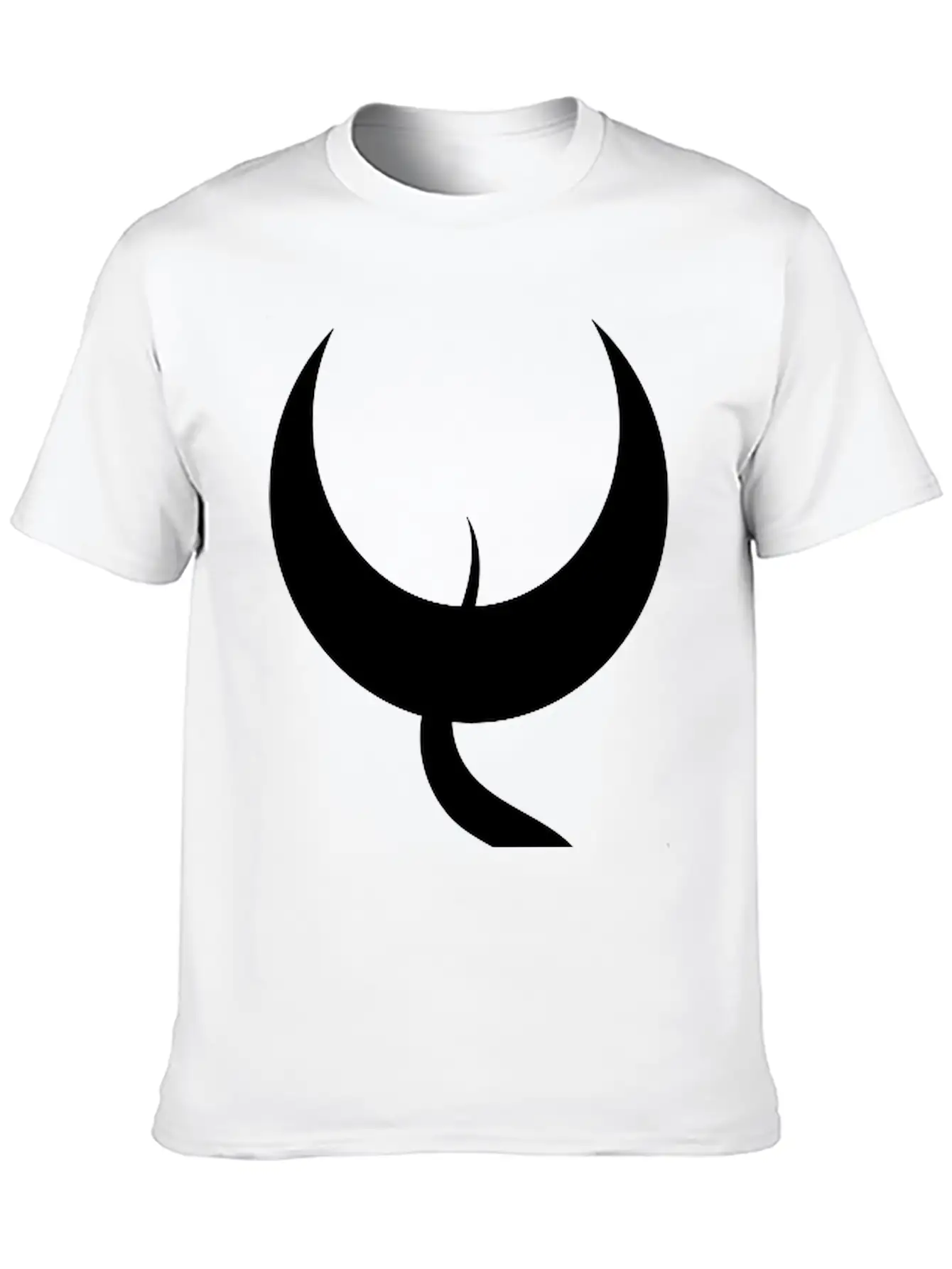 Moon With Snake Breathable Soft Cotton T-Shirt – Timeless Casual Look