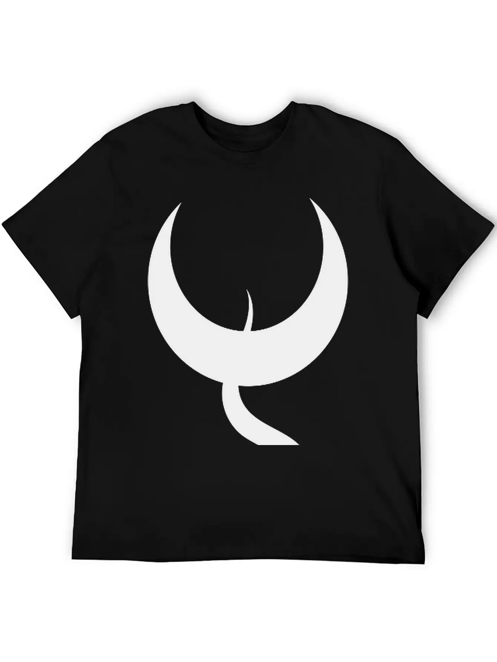 Moon With Snake Breathable Soft Cotton T-Shirt – Timeless Casual Look