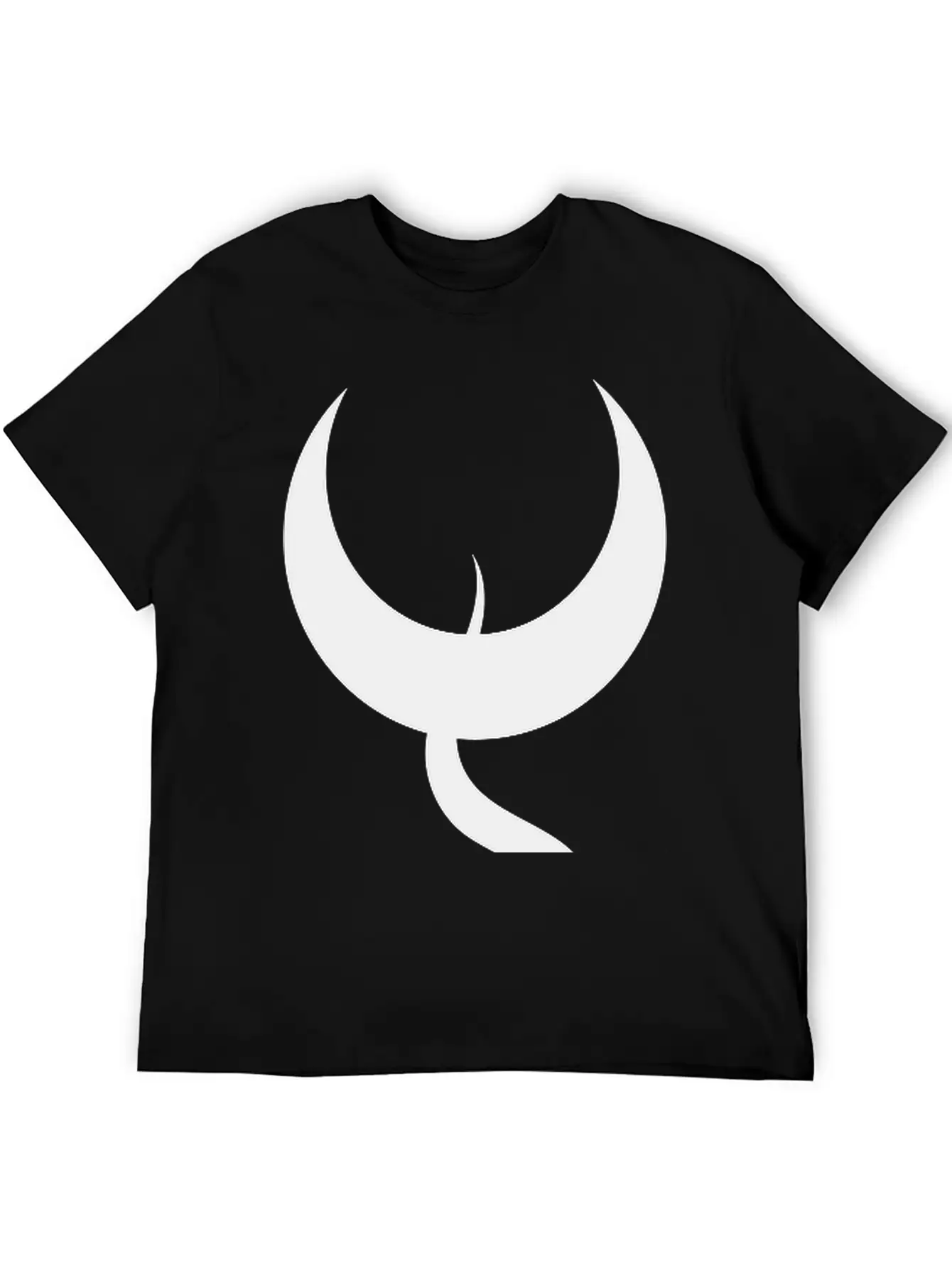 Moon With Snake Breathable Soft Cotton T-Shirt – Timeless Casual Look