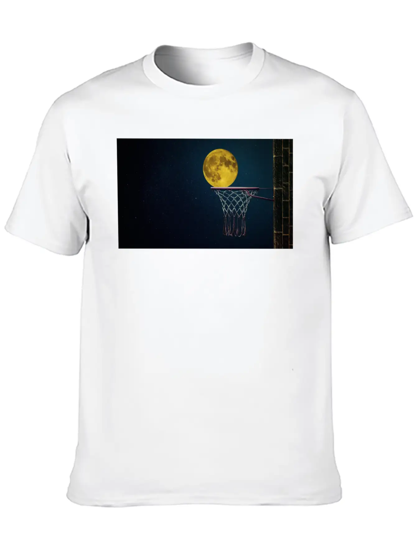 Moonlight Night Essential Cotton Tee For Daily Outfits – Unisex Style