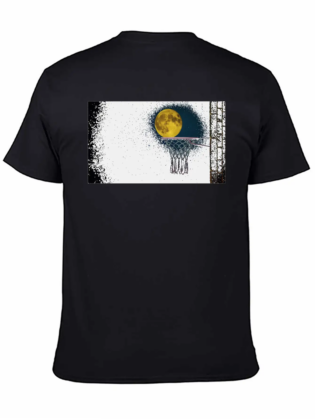 Moonlight Night Essential Cotton Tee For Daily Outfits – Unisex Style