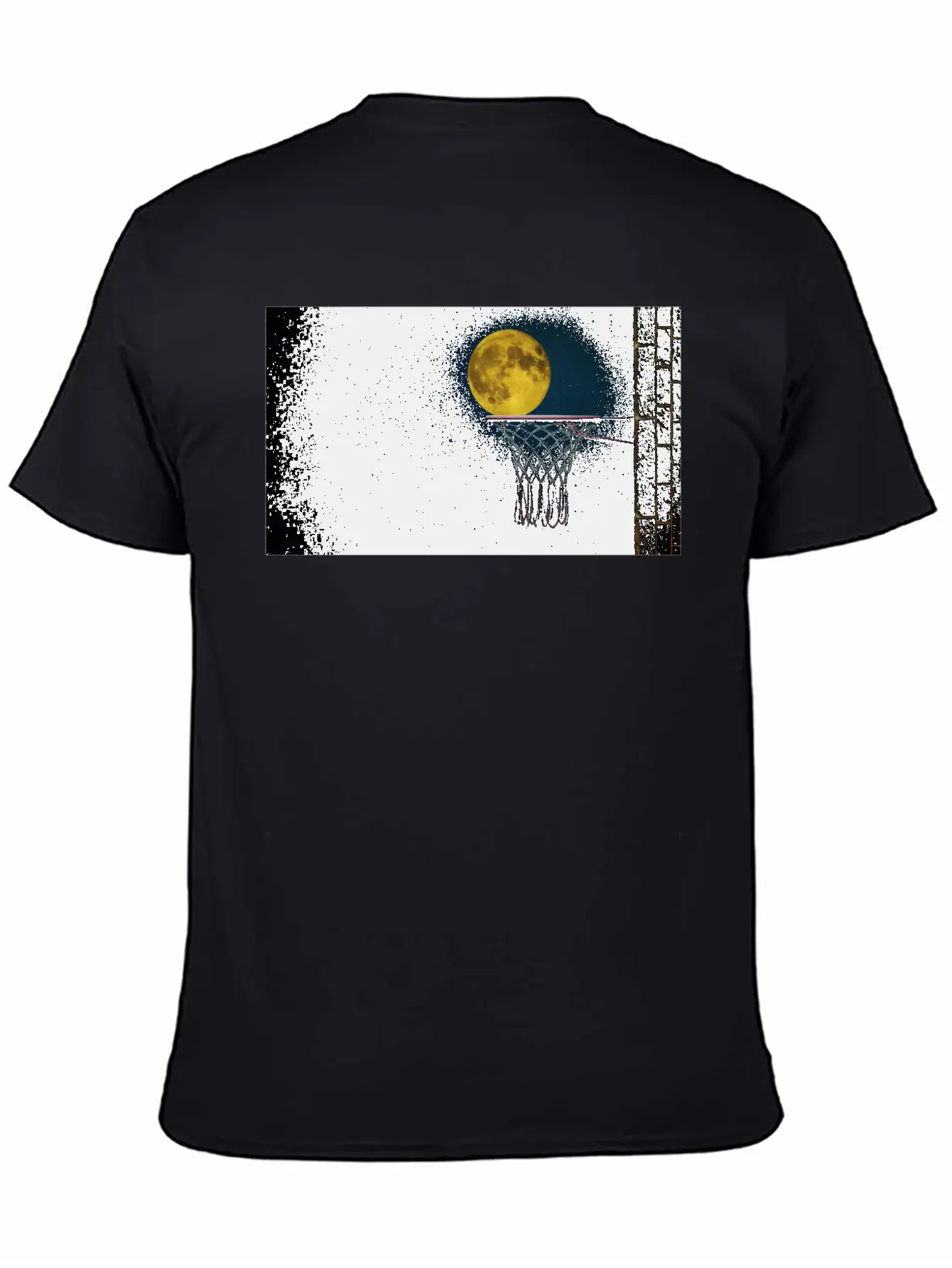 Moonlight Night Essential Cotton Tee For Daily Outfits – Unisex Style