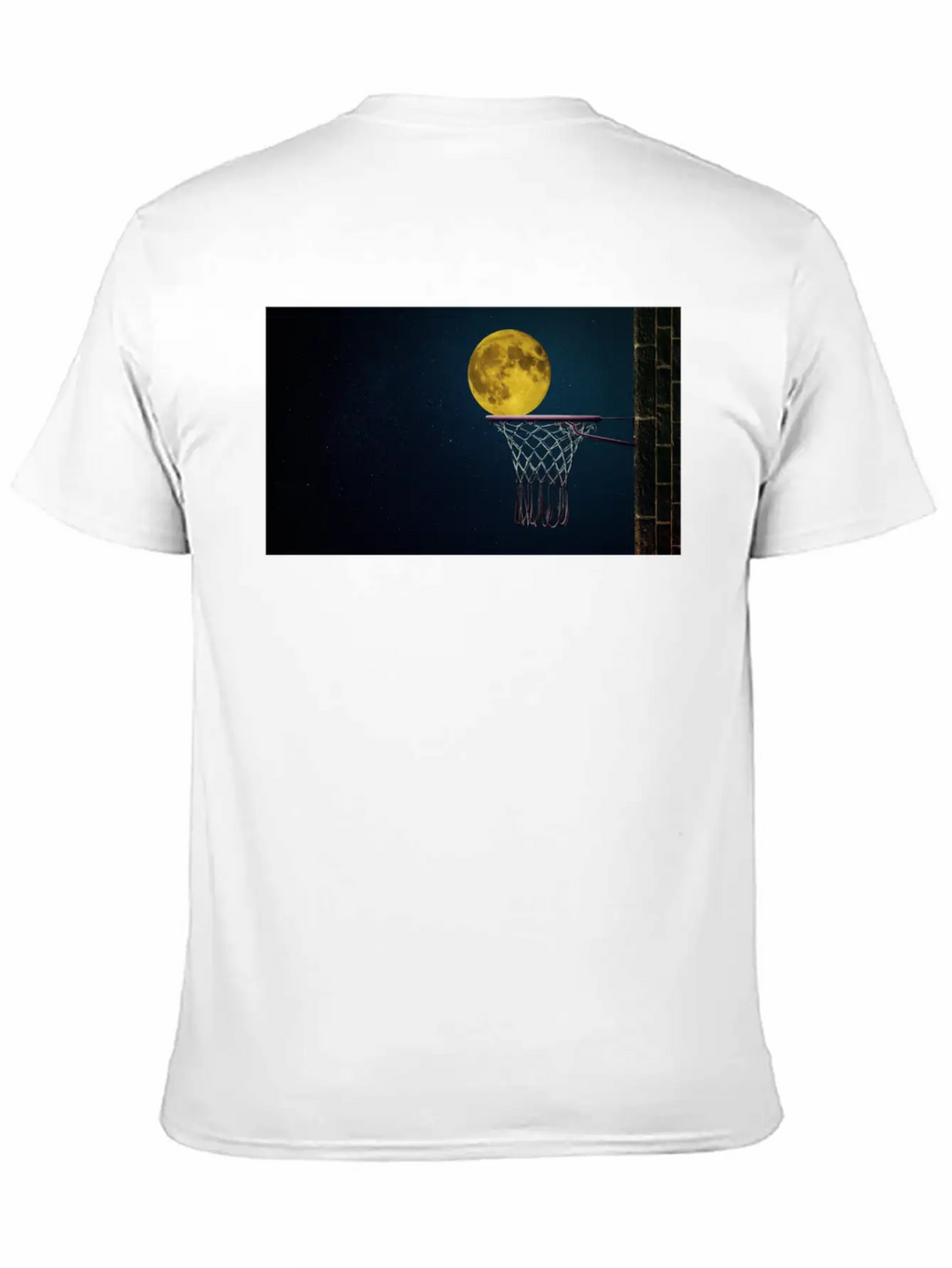 Moonlight Night Essential Cotton Tee For Daily Outfits – Unisex Style