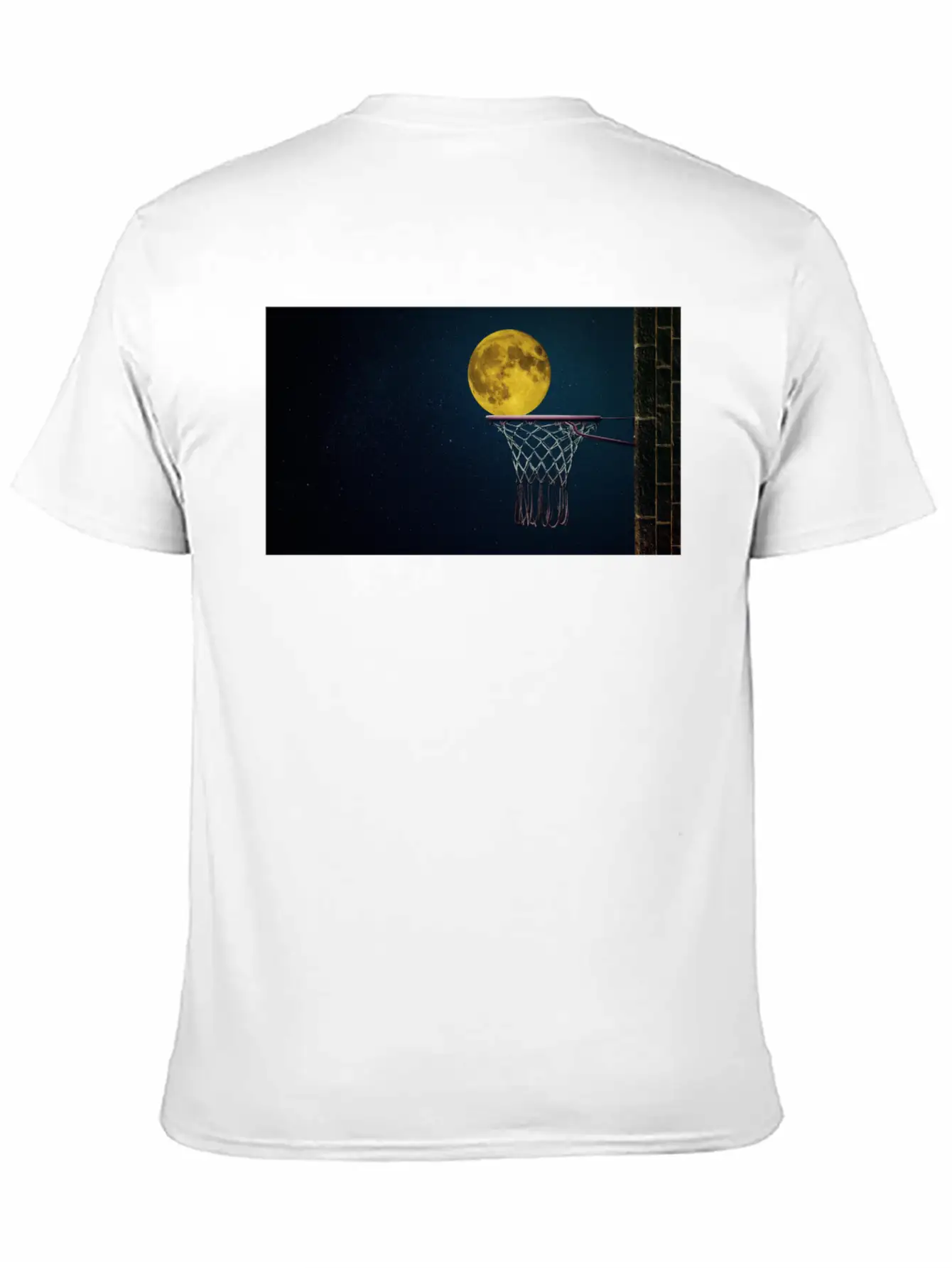 Moonlight Night Essential Cotton Tee For Daily Outfits – Unisex Style