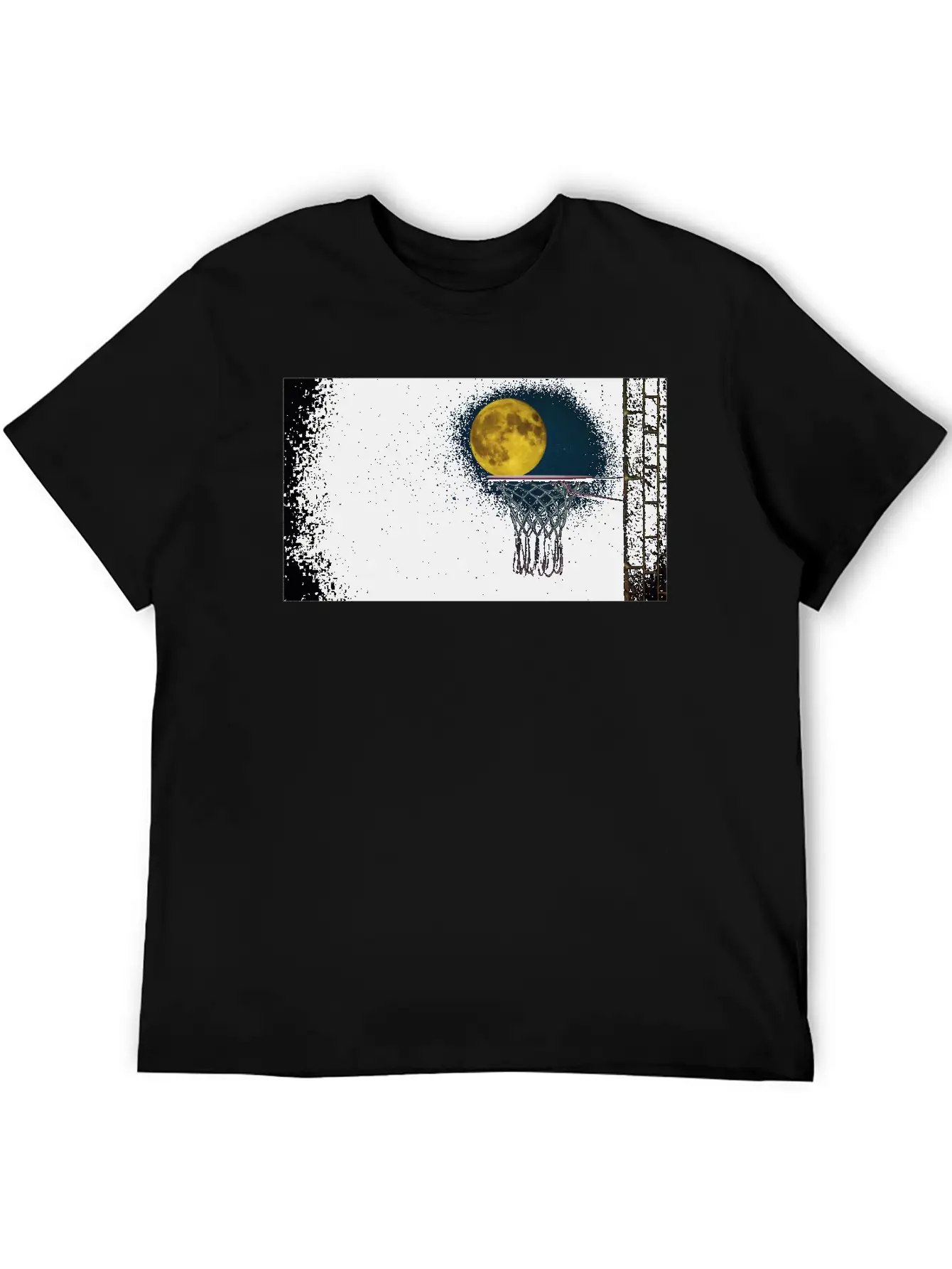 Moonlight Night Essential Cotton Tee For Daily Outfits – Unisex Style