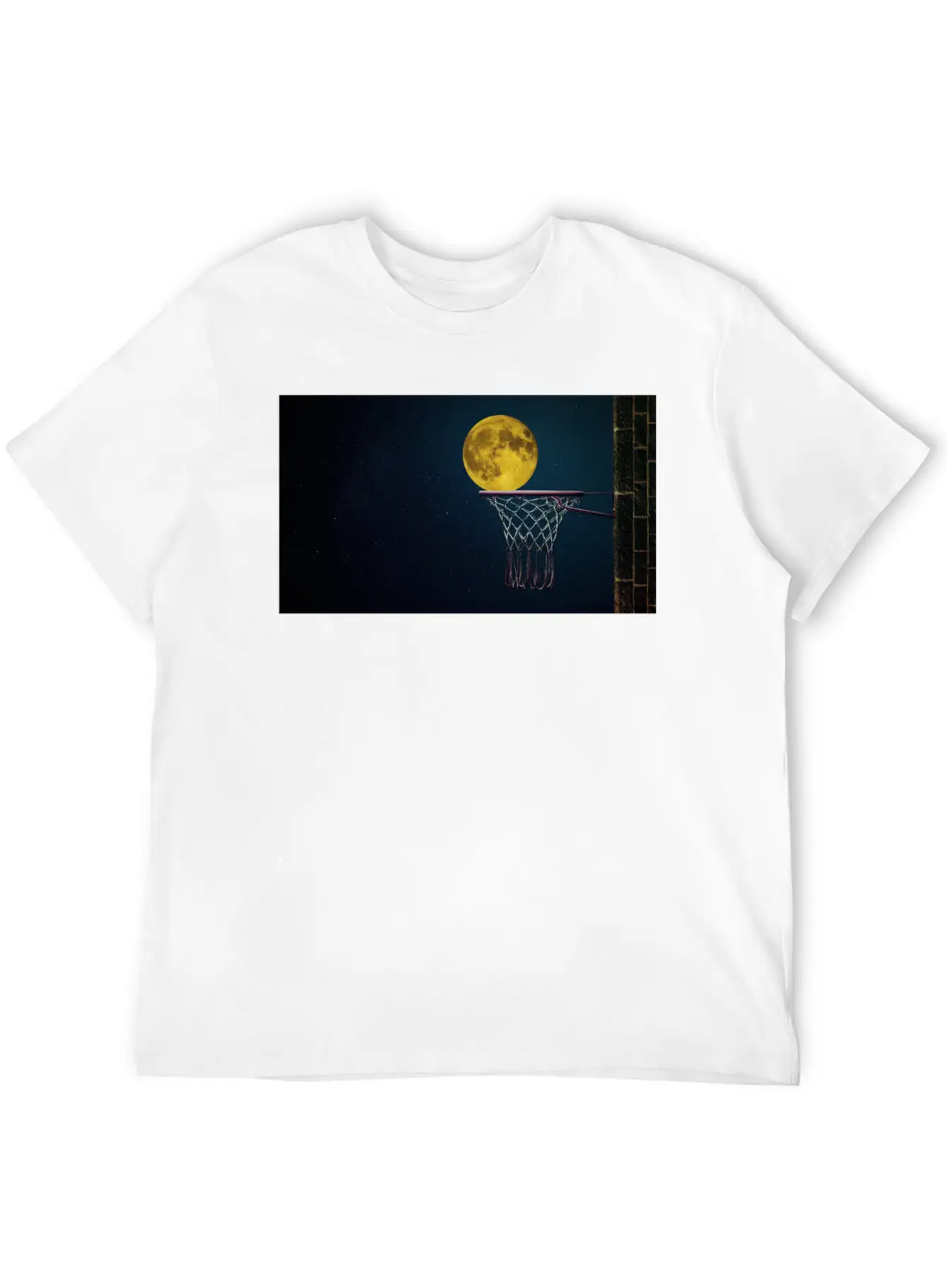 Moonlight Night Essential Cotton Tee For Daily Outfits – Unisex Style