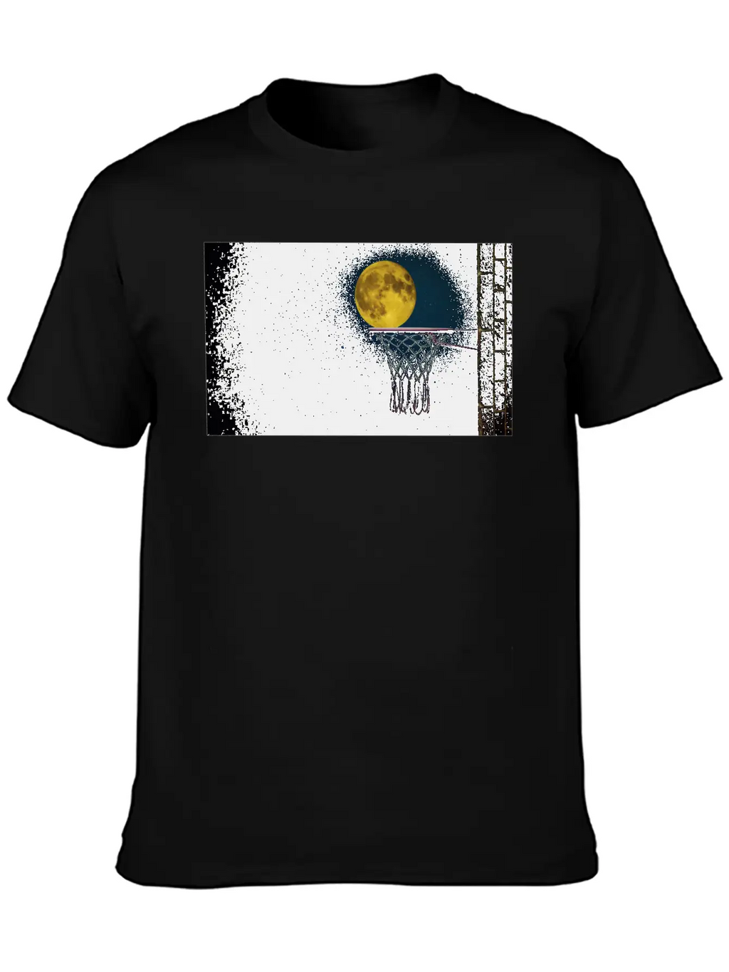 Moonlight Night Essential Cotton Tee For Daily Outfits – Unisex Style