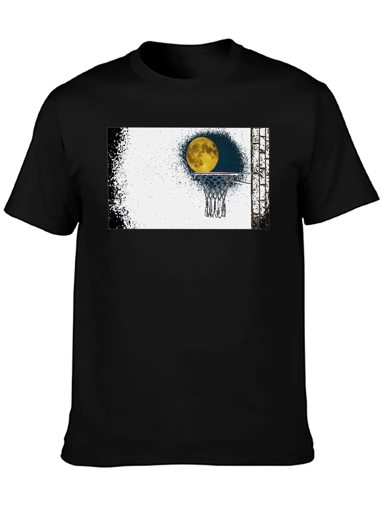 Moonlight Night Essential Cotton Tee For Daily Outfits – Unisex Style