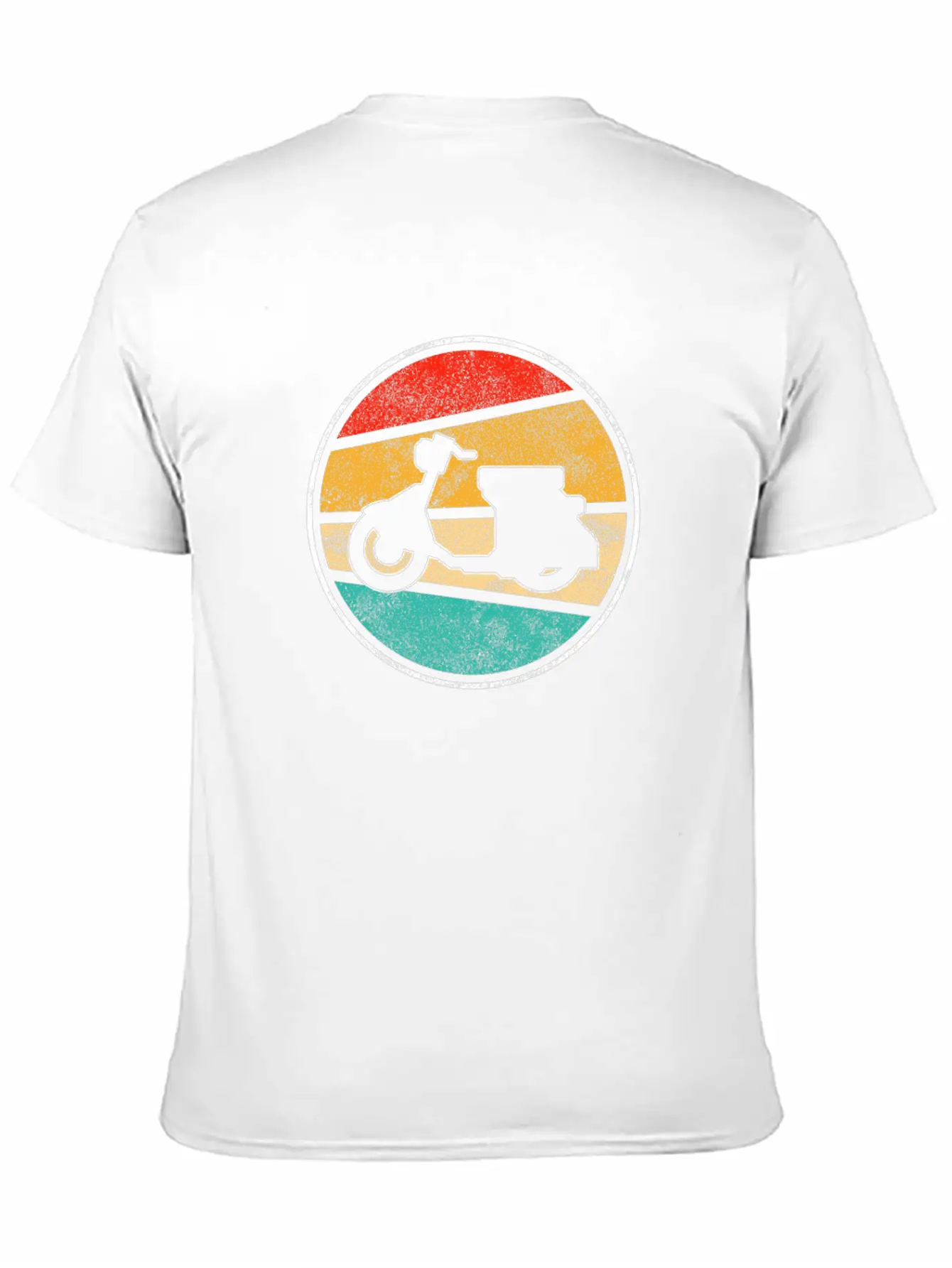 Moped Retro Classic Cotton Tee – Unisex Comfort For Any Season