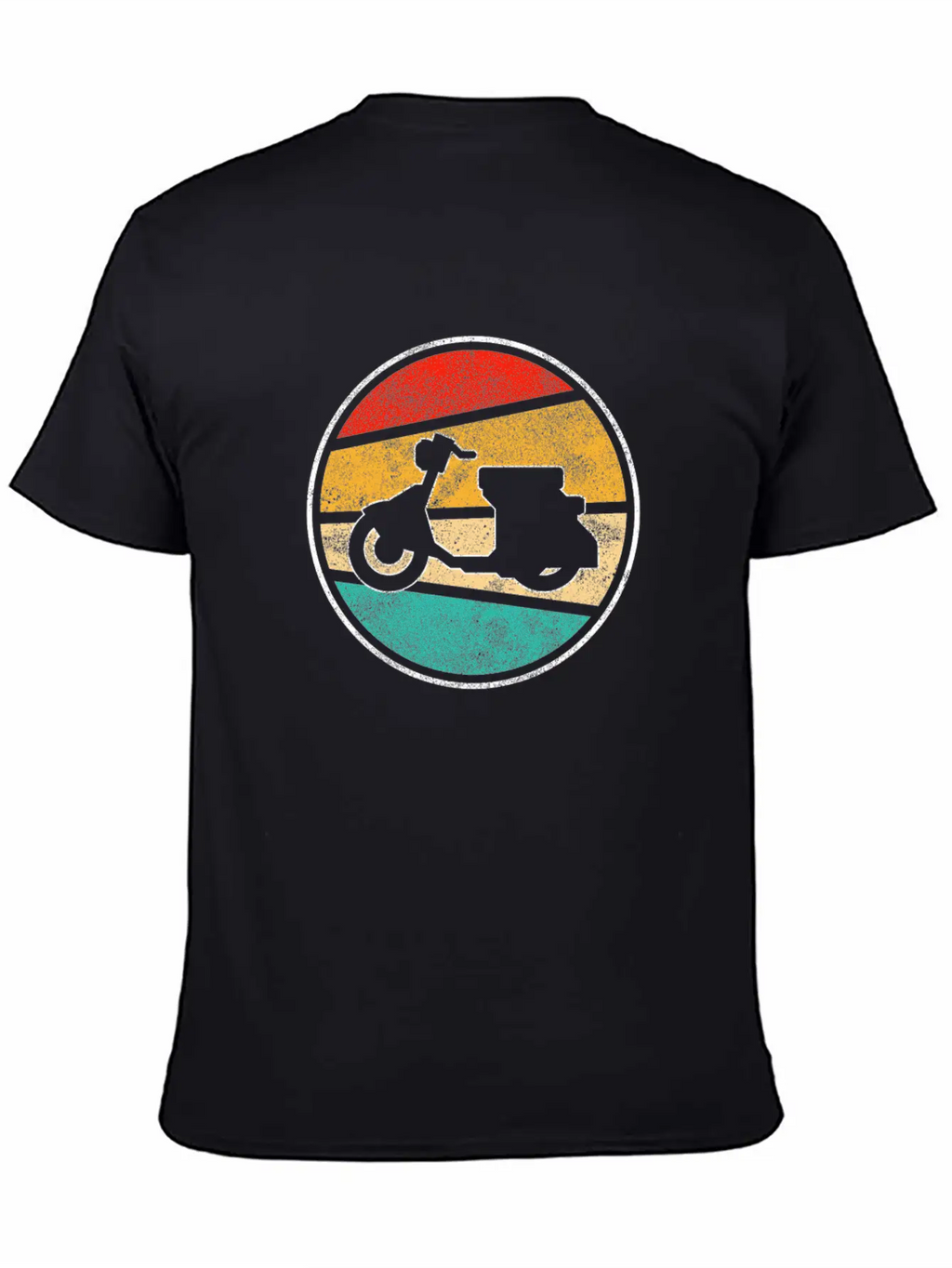 Moped Retro Classic Cotton Tee – Unisex Comfort For Any Season
