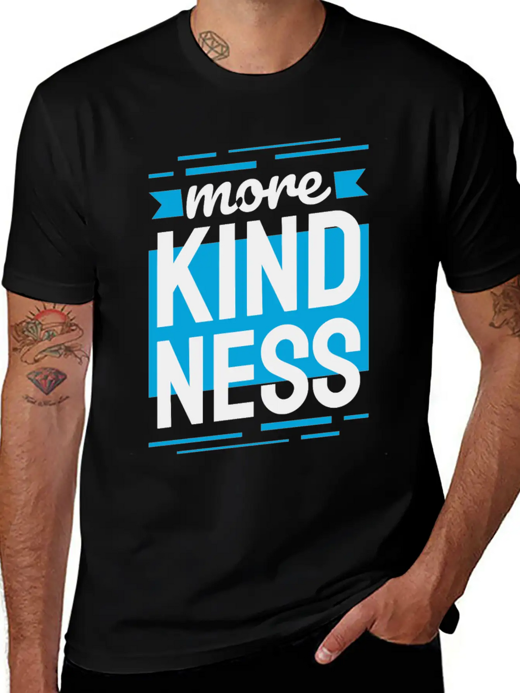 More Kindness Timeless Short Sleeve Tee – Comfy And Minimalist Design