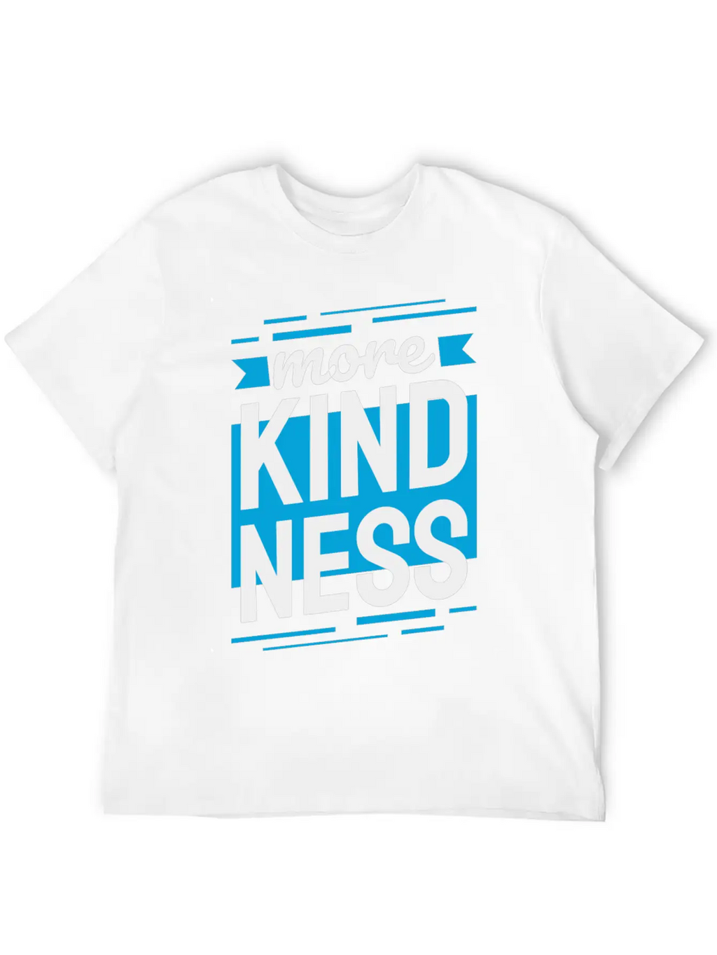 More Kindness Timeless Short Sleeve Tee – Comfy And Minimalist Design