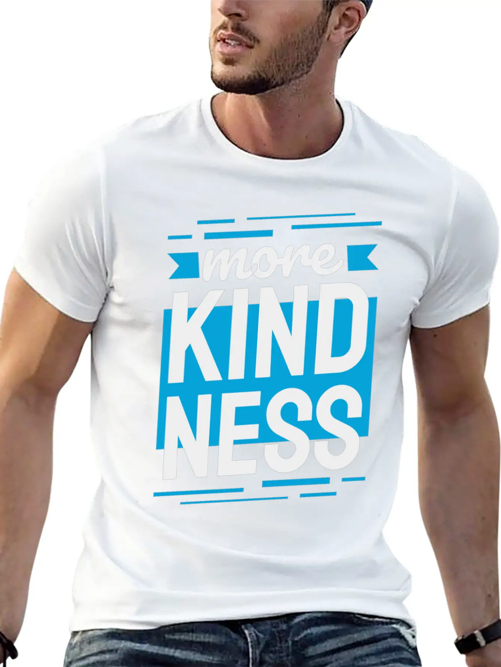 More Kindness Timeless Short Sleeve Tee – Comfy And Minimalist Design