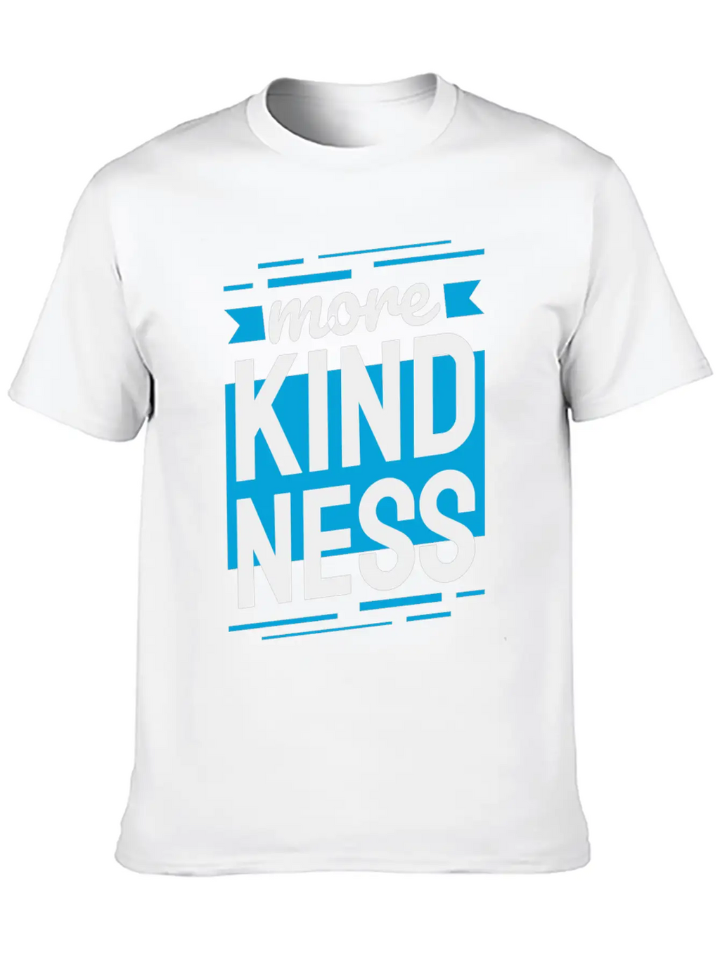 More Kindness Timeless Short Sleeve Tee – Comfy And Minimalist Design