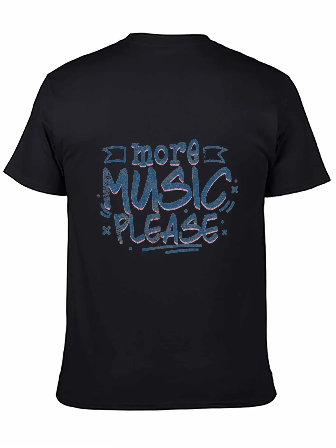 More Music Please Basic Graphic T-Shirt – Daily Comfort In Soft Cotton