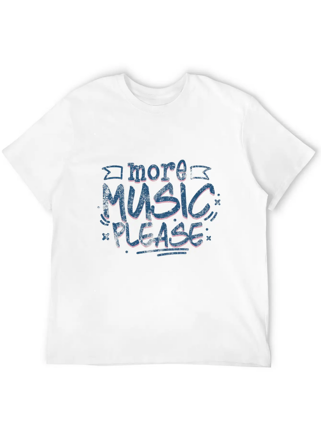 More Music Please Basic Graphic T-Shirt – Daily Comfort In Soft Cotton