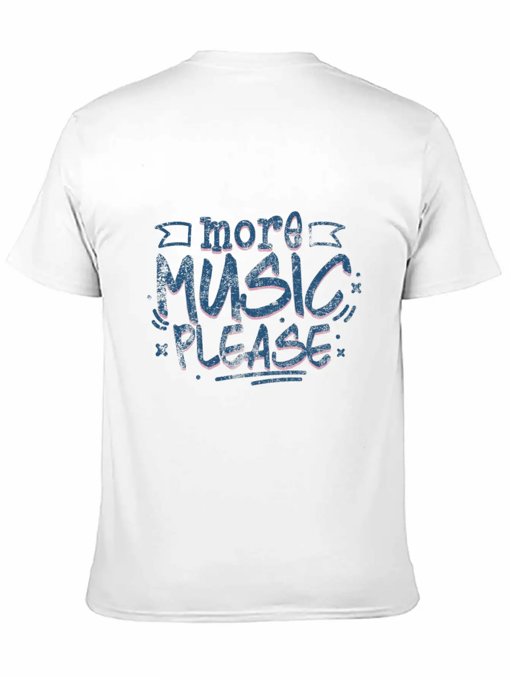 More Music Please Basic Graphic T-Shirt – Daily Comfort In Soft Cotton