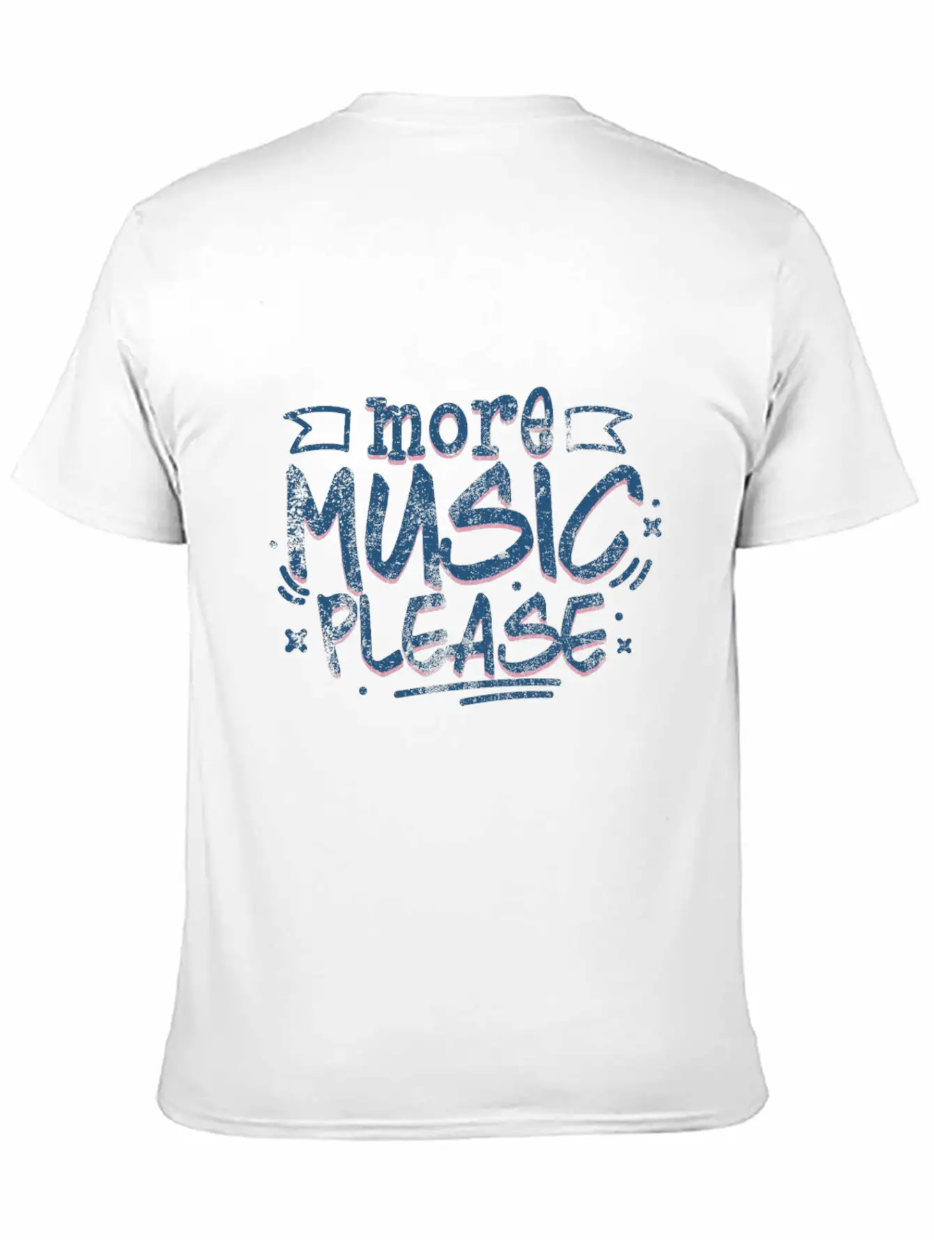 More Music Please Basic Graphic T-Shirt – Daily Comfort In Soft Cotton