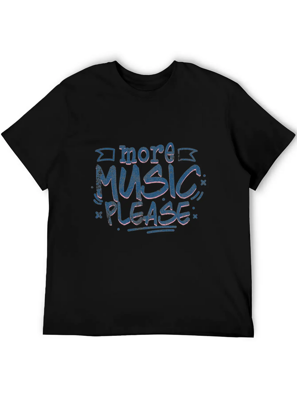 More Music Please Basic Graphic T-Shirt – Daily Comfort In Soft Cotton