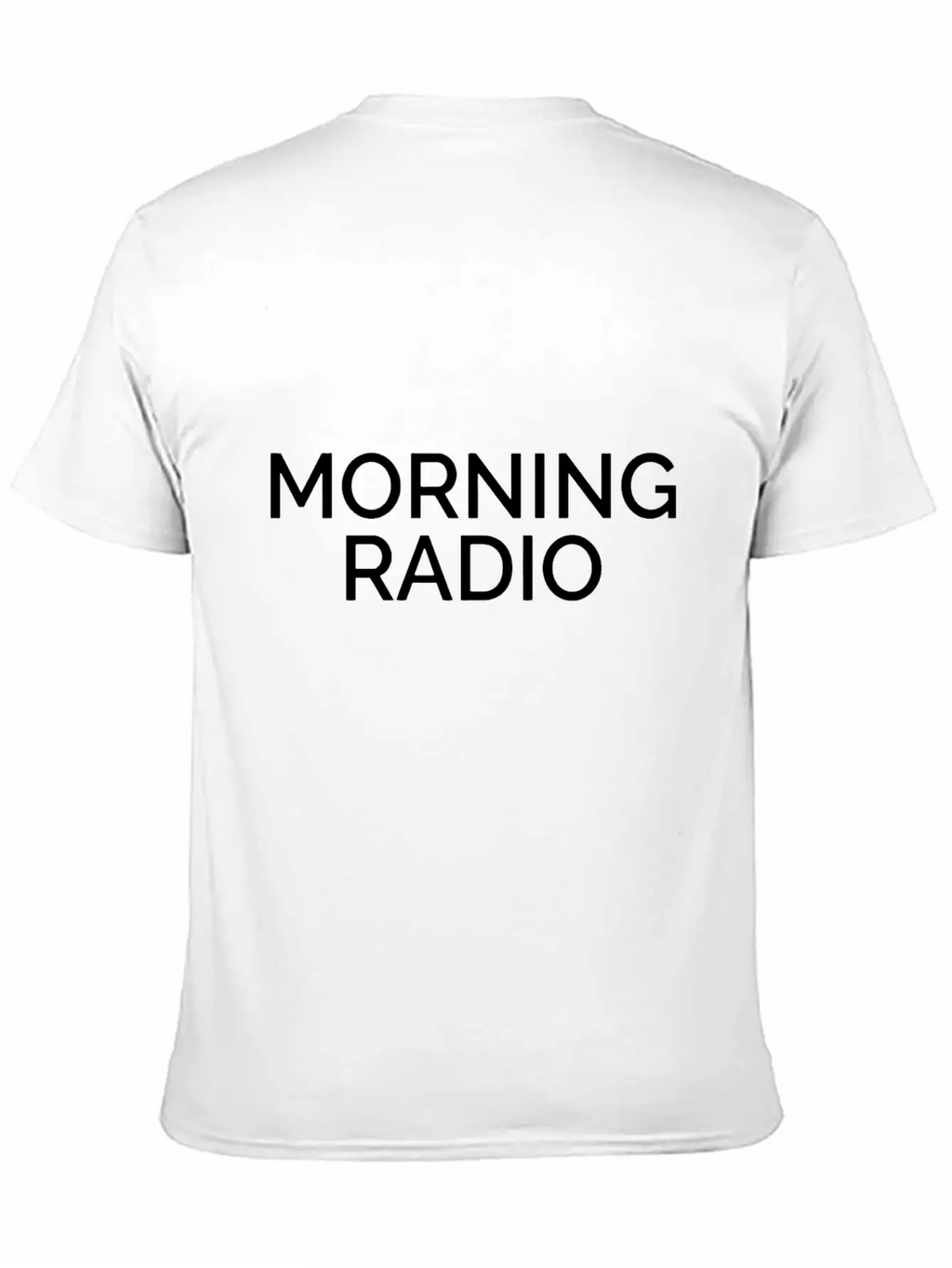 Morning Radio Breathable Graphic T-Shirt – Perfect For Casual Days