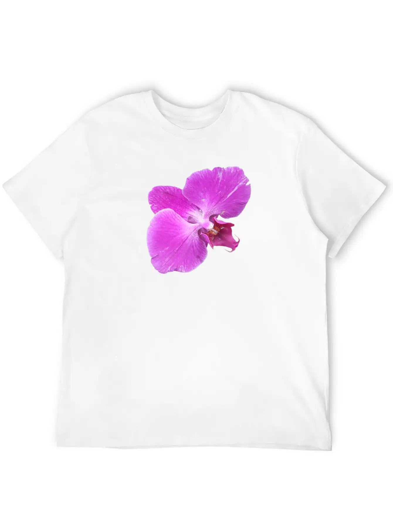 Moth Orchid Unisex Casual T-Shirt – Clean Design For Daily Comfort