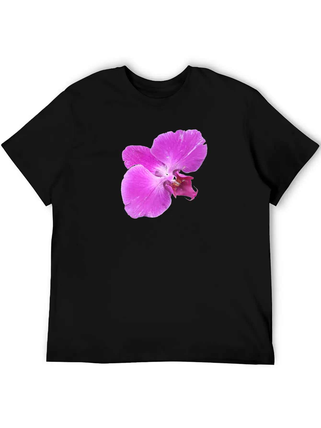 Moth Orchid Unisex Casual T-Shirt – Clean Design For Daily Comfort