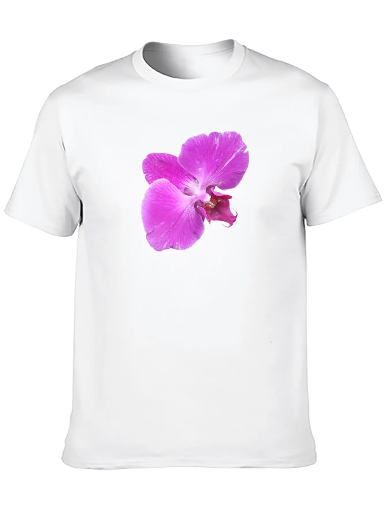Moth Orchid Unisex Casual T-Shirt – Clean Design For Daily Comfort