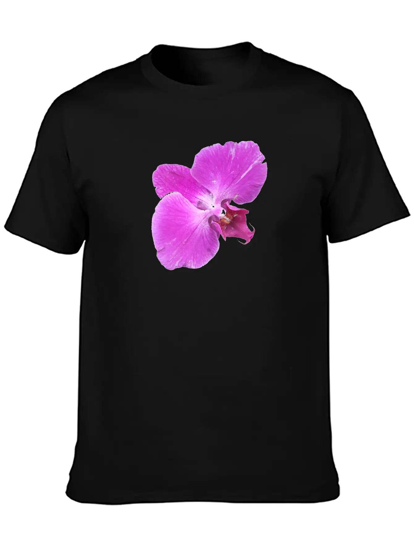 Moth Orchid Unisex Casual T-Shirt – Clean Design For Daily Comfort