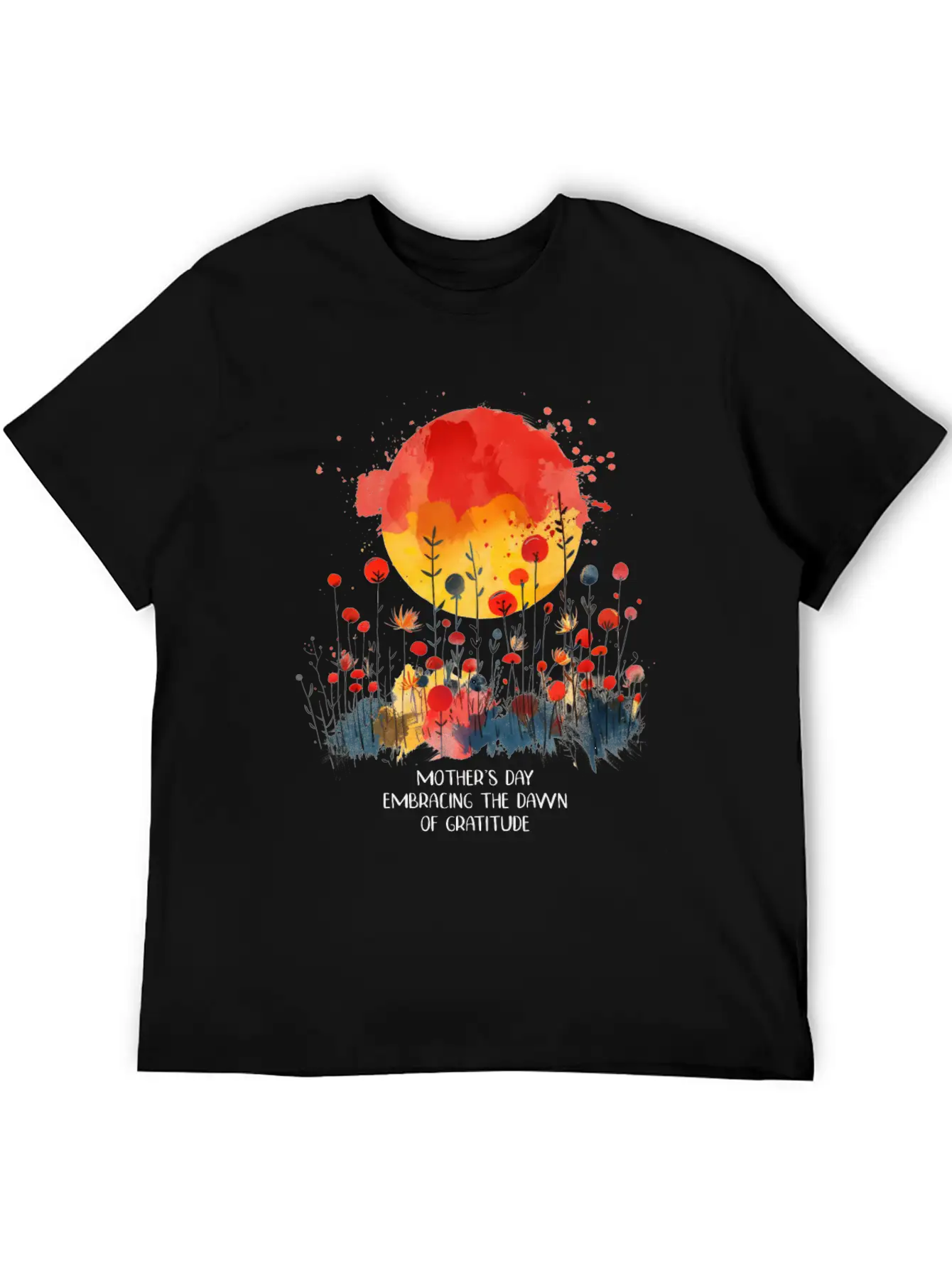 Mother S Day Embracing The Dawn Of Gratitude Essential Cotton Tee For Daily Outfits – Unisex Style
