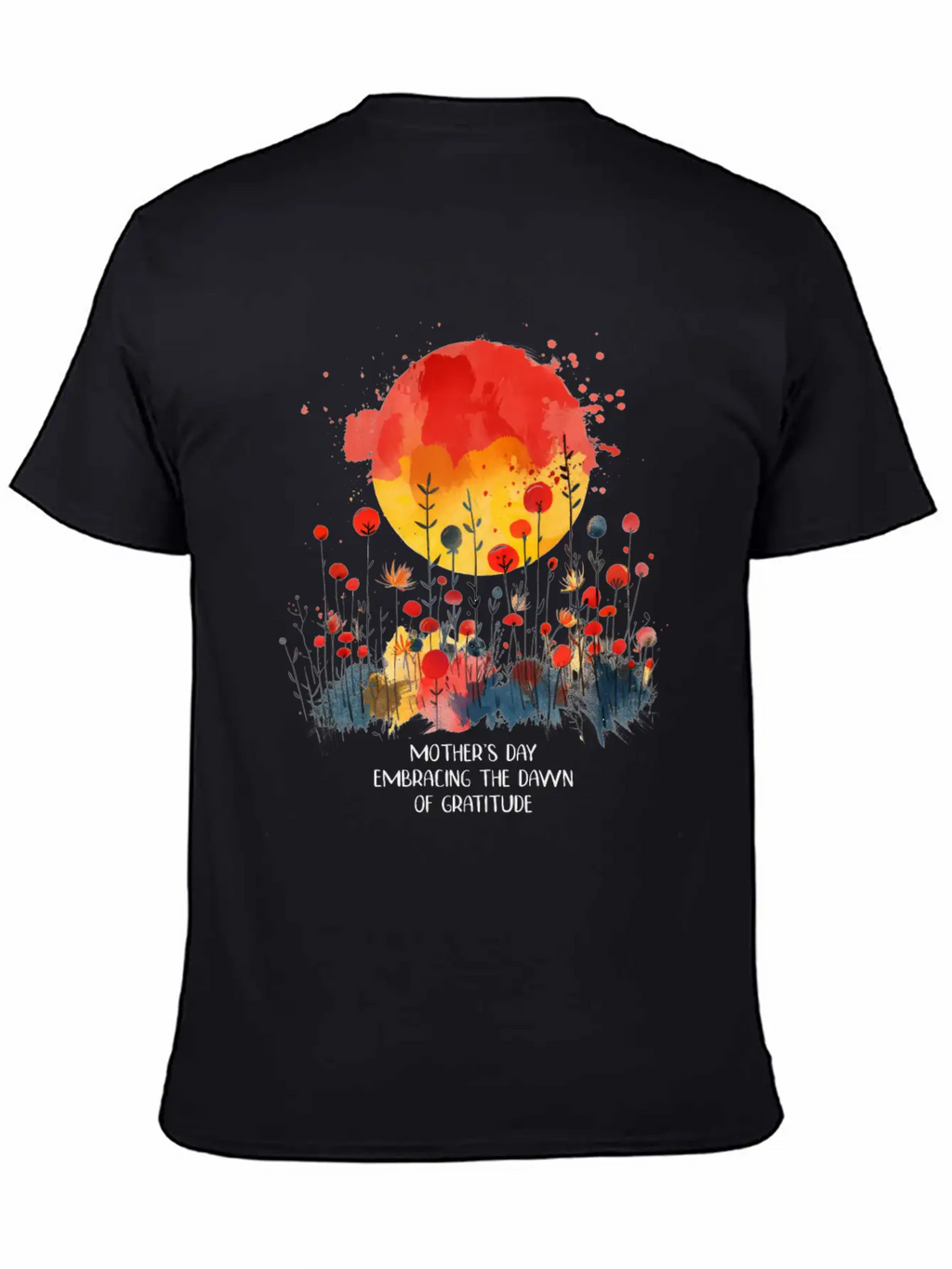 Mother S Day Embracing The Dawn Of Gratitude Essential Cotton Tee For Daily Outfits – Unisex Style