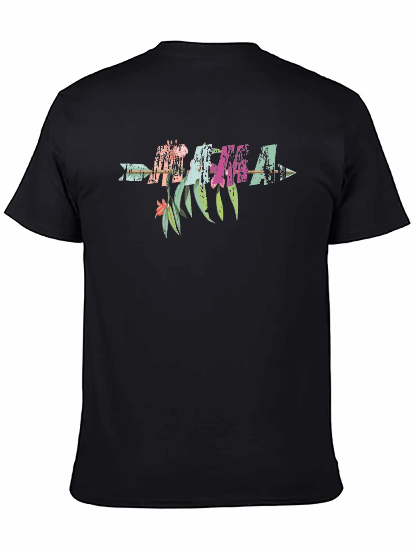 Mother's Day Mama Bohemian Style Flower Arrow Timeless Short Sleeve Tee – Comfy And Minimalist Design