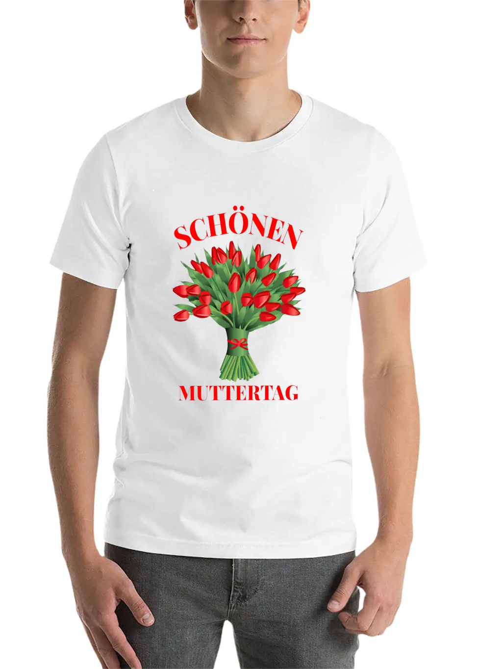 Mother's Day, Mother's Day, Mother's Day, Mother's Basic Graphic T-Shirt – Daily Comfort In Soft Cotton