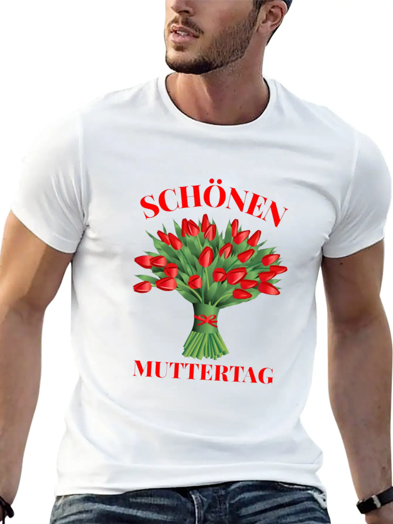Mother's Day, Mother's Day, Mother's Day, Mother's Basic Graphic T-Shirt – Daily Comfort In Soft Cotton