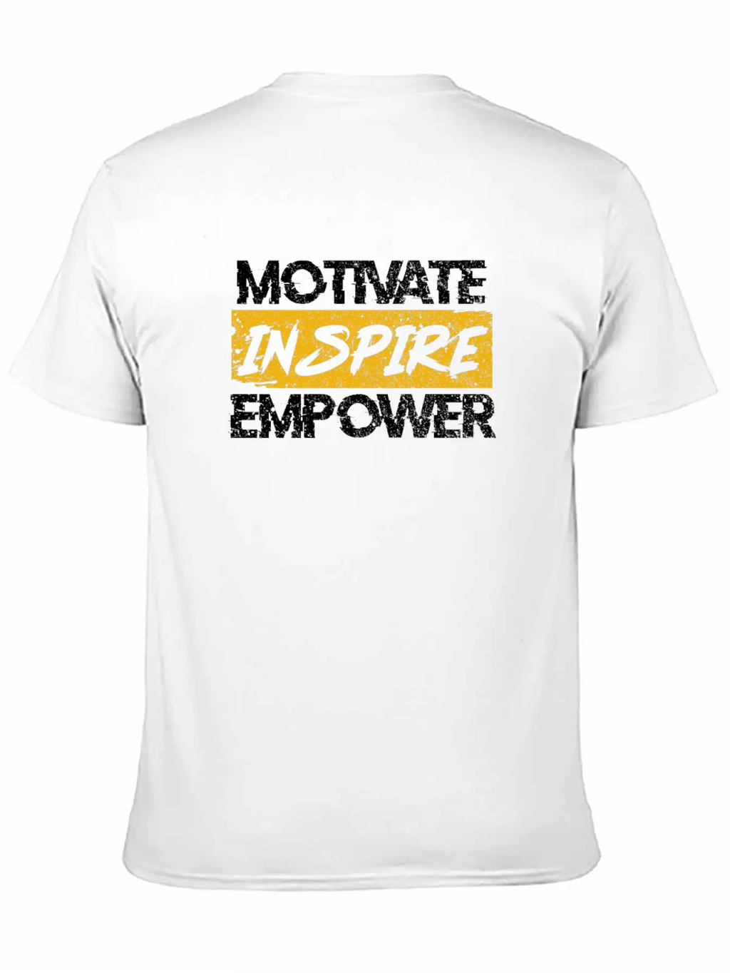 Motivate Inspire Empower Vintage Unisex Casual T-Shirt – Clean Design For Daily Comfort