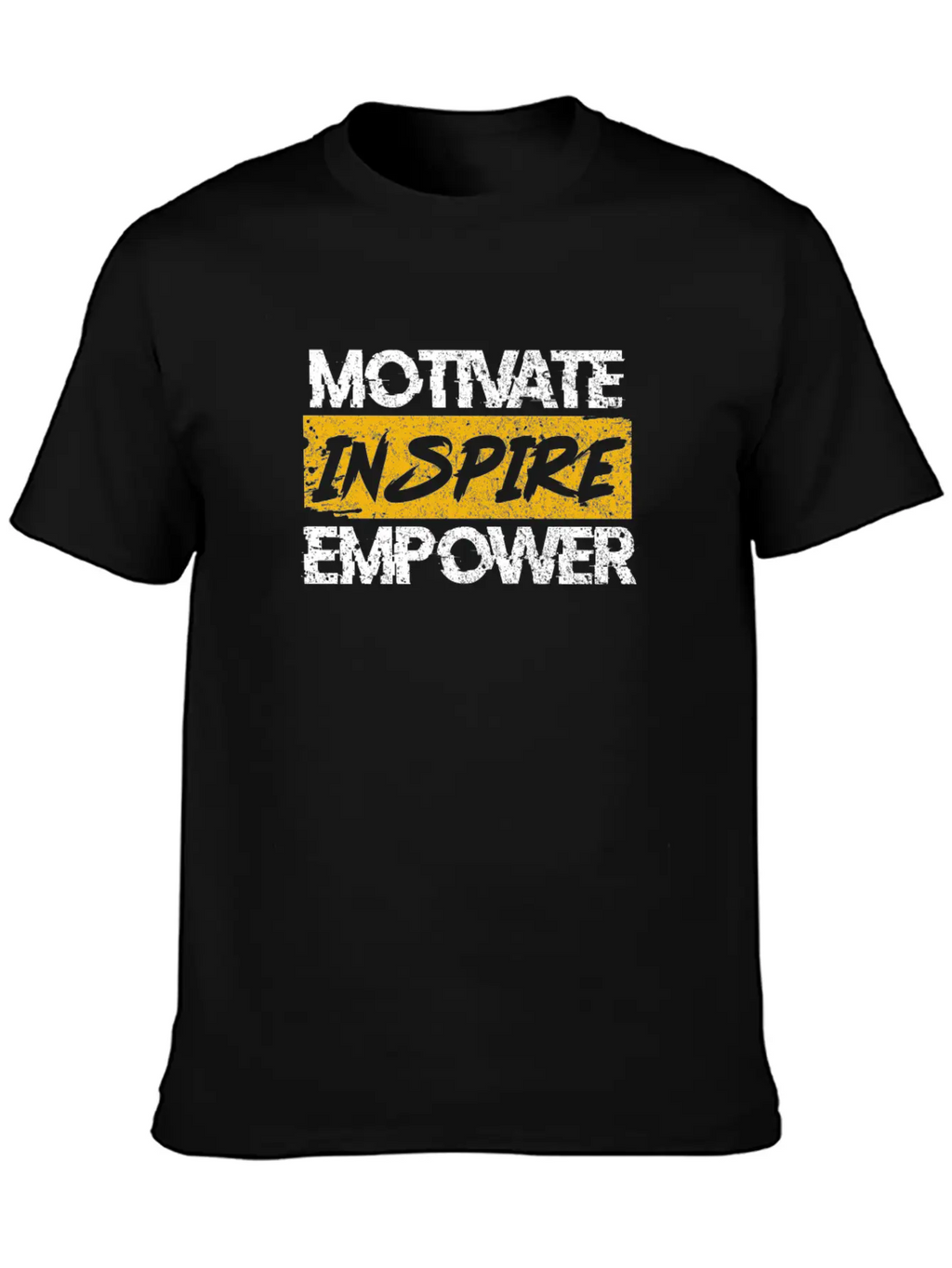Motivate Inspire Empower Vintage Unisex Casual T-Shirt – Clean Design For Daily Comfort