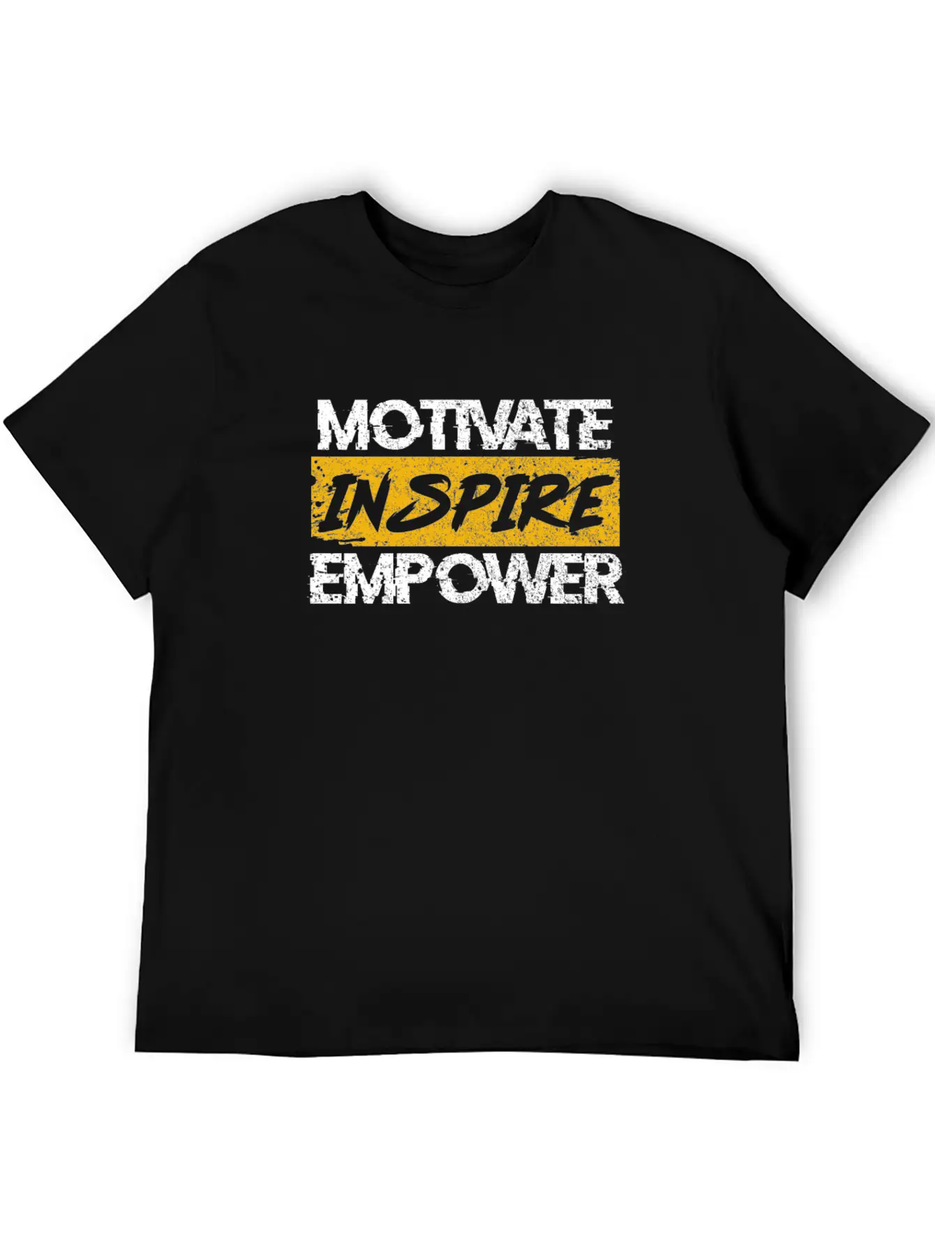 Motivate Inspire Empower Vintage Unisex Casual T-Shirt – Clean Design For Daily Comfort