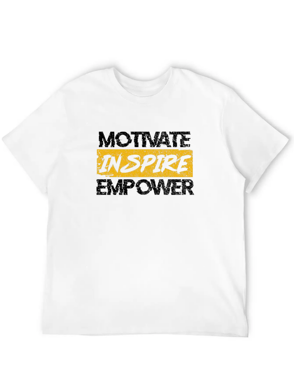 Motivate Inspire Empower Vintage Unisex Casual T-Shirt – Clean Design For Daily Comfort