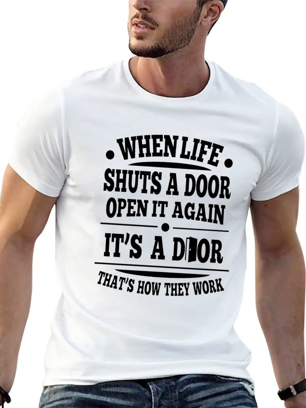 Motivation Wisdom Happiness Funny Gifts Classic Cotton Tee – Unisex Comfort For Any Season