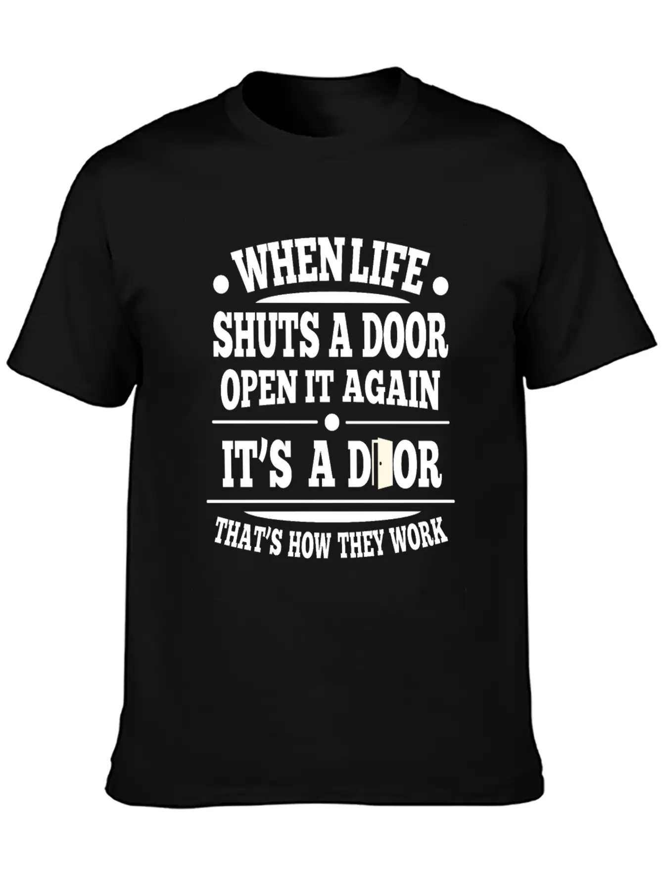 Motivation Wisdom Happiness Funny Gifts Classic Cotton Tee – Unisex Comfort For Any Season
