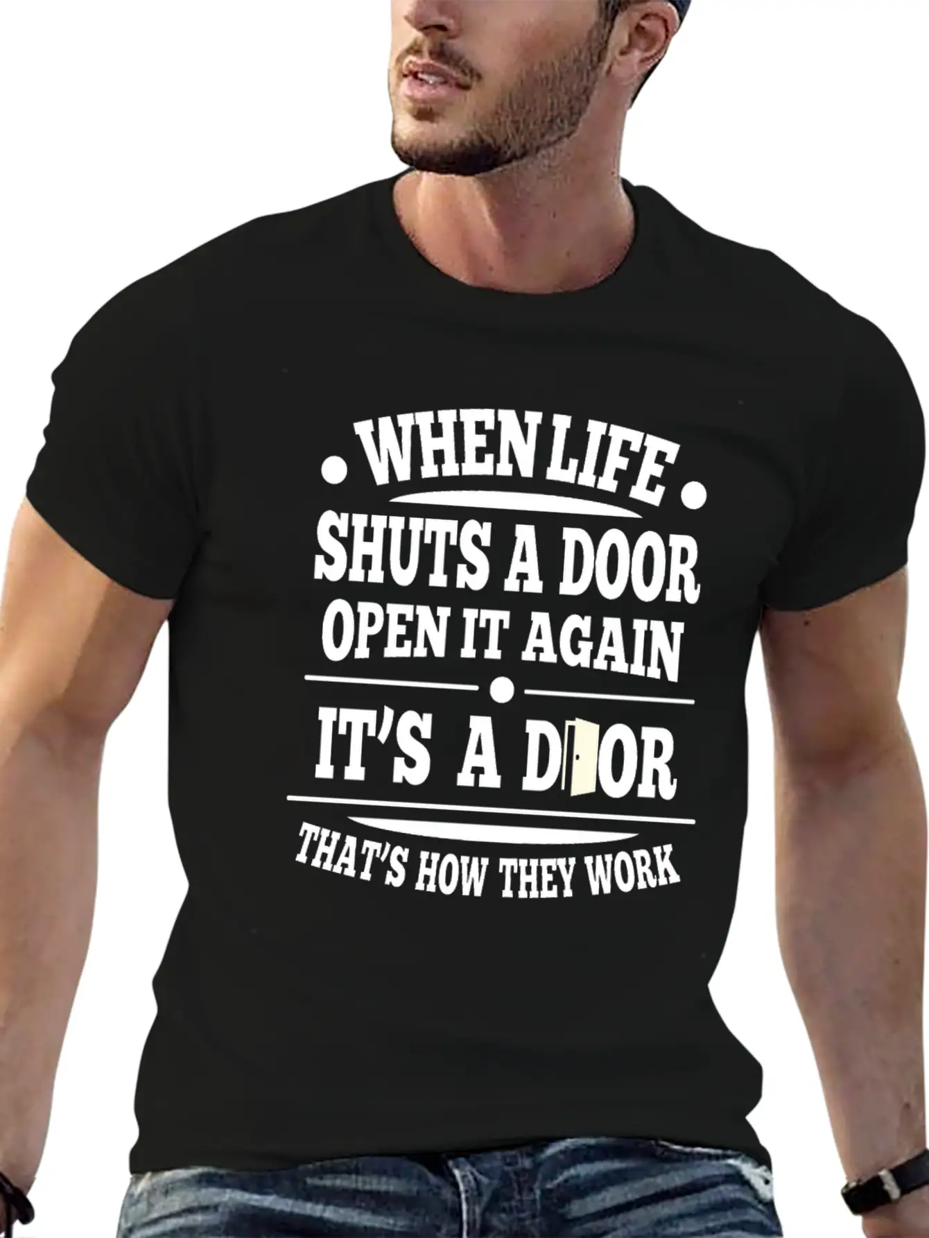 Motivation Wisdom Happiness Funny Gifts Classic Cotton Tee – Unisex Comfort For Any Season