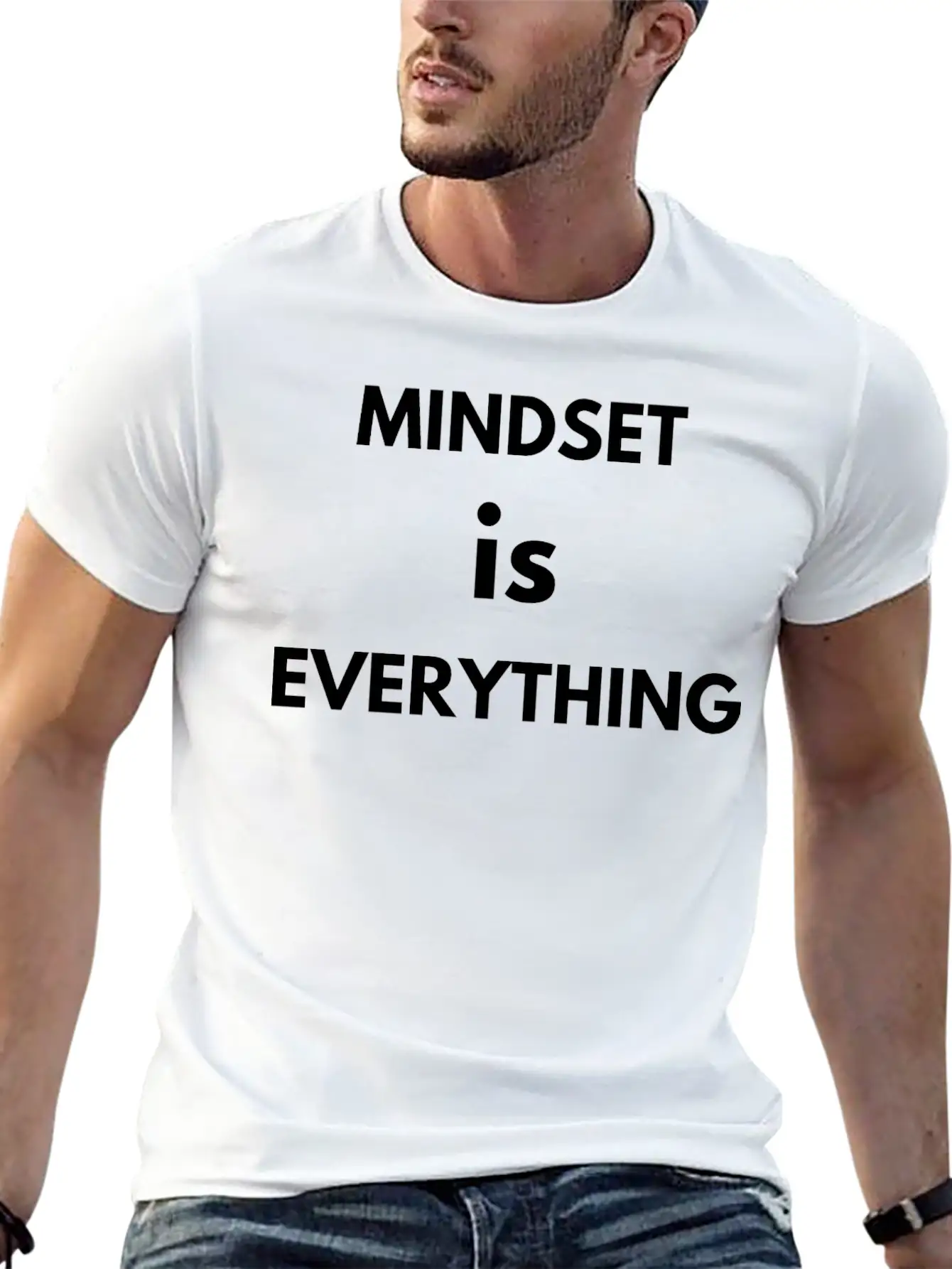Motivational Design With An Inspiring Quote Classic Cotton Tee – Unisex Comfort For Any Season